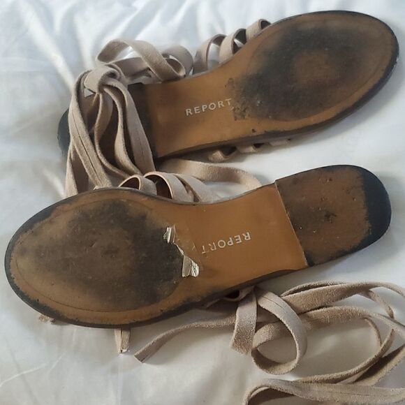 Report Strap Up Tie Sandals - Picture 7 of 8